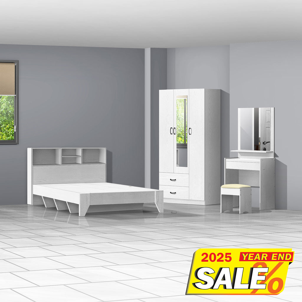 Bedroom Set (3 PCs) - Asters Maldives
