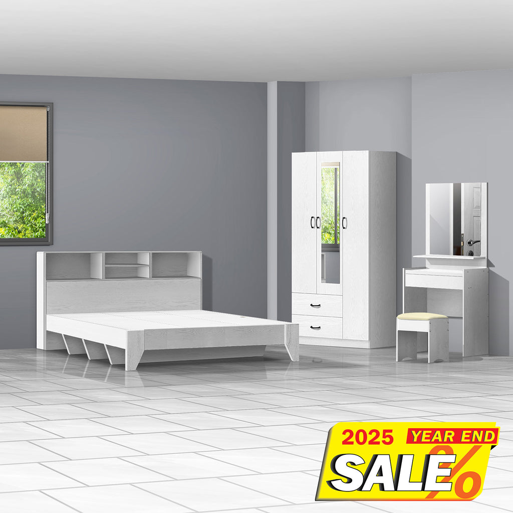 Bedroom Set (3 PCs) - Asters Maldives
