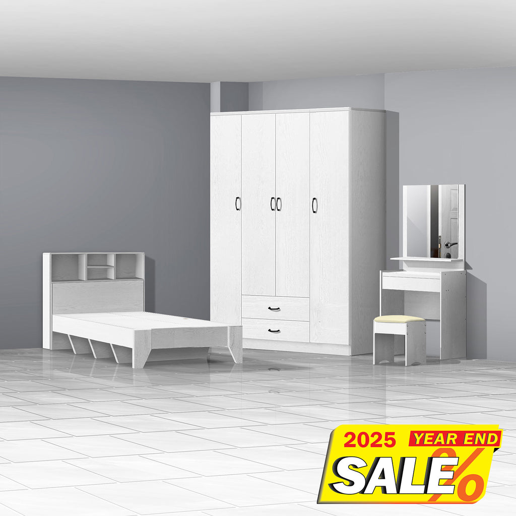 Bedroom Set (3 PCs) - Asters Maldives