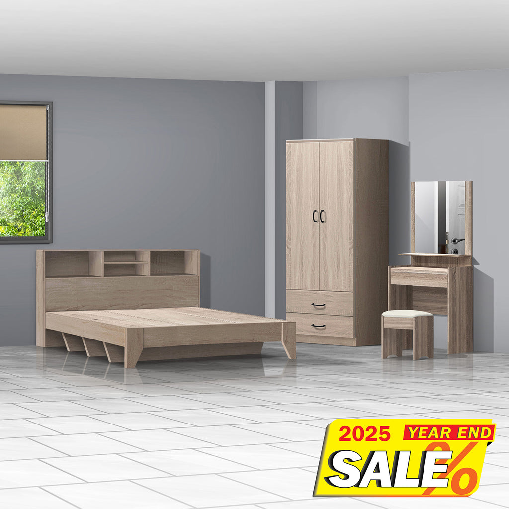 Bedroom Set (3 PCs) - Asters Maldives