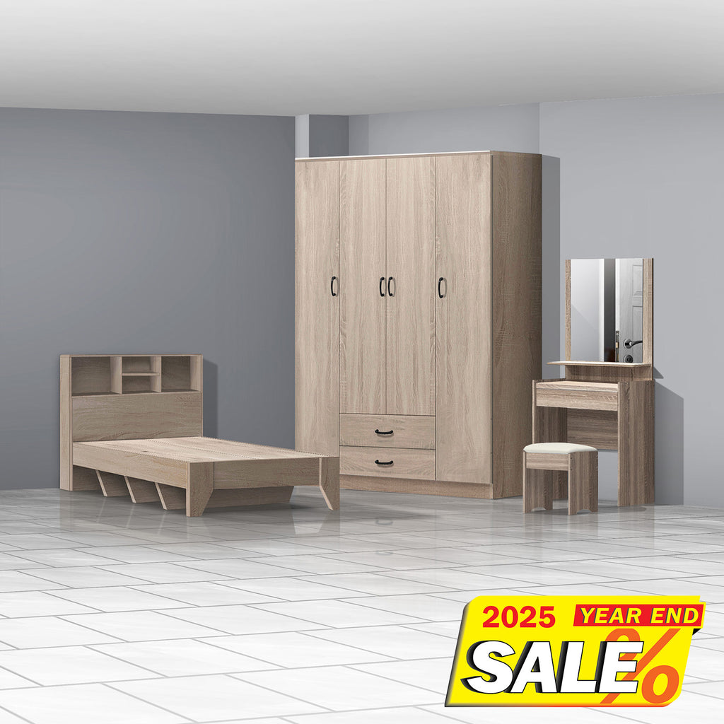 Bedroom Set (3 PCs) - Asters Maldives