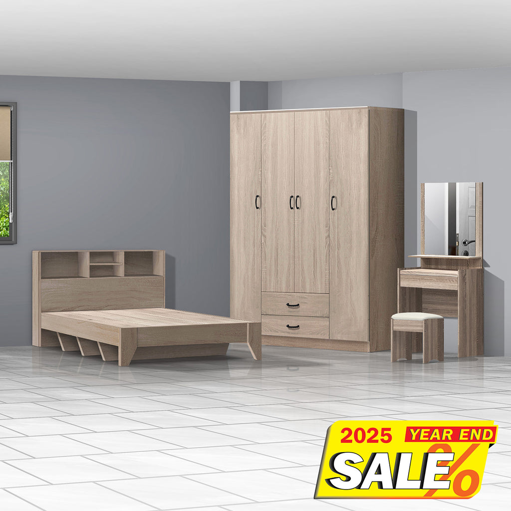 Bedroom Set (3 PCs) - Asters Maldives