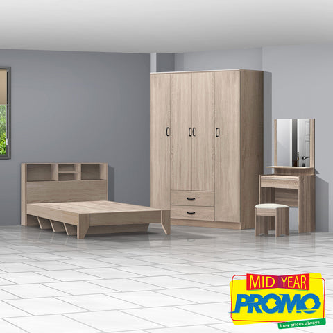 Bedroom Set (3 PCs) - Asters Maldives