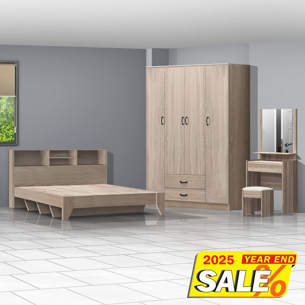 Bedroom Set (3 PCs) - Asters Maldives