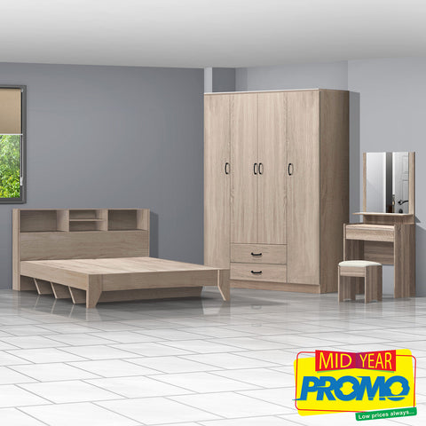 Bedroom Set (3 PCs) - Asters Maldives