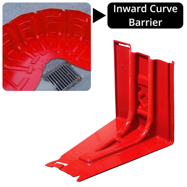 Flood Barrier (Inward Curve)