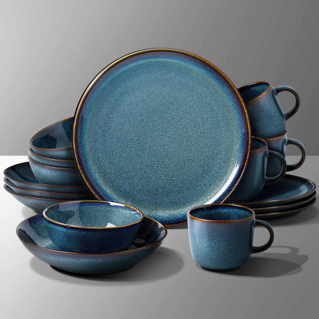 Dinnerware Set (16 PCs) - Asters Maldives