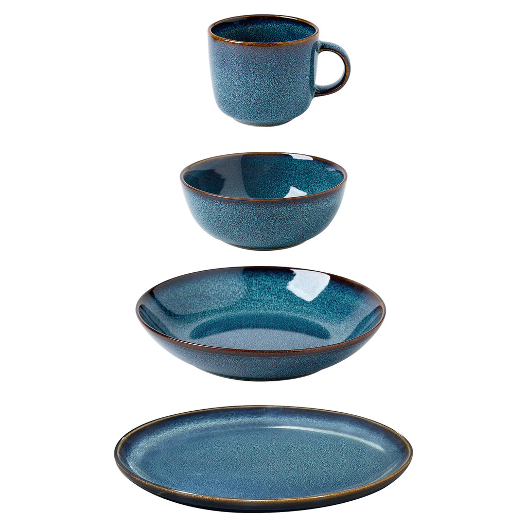 Dinnerware Set (16 PCs) - Asters Maldives