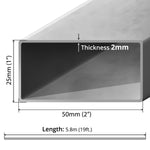 Hollow Section Pipe (19ft.) - Asters Maldives
