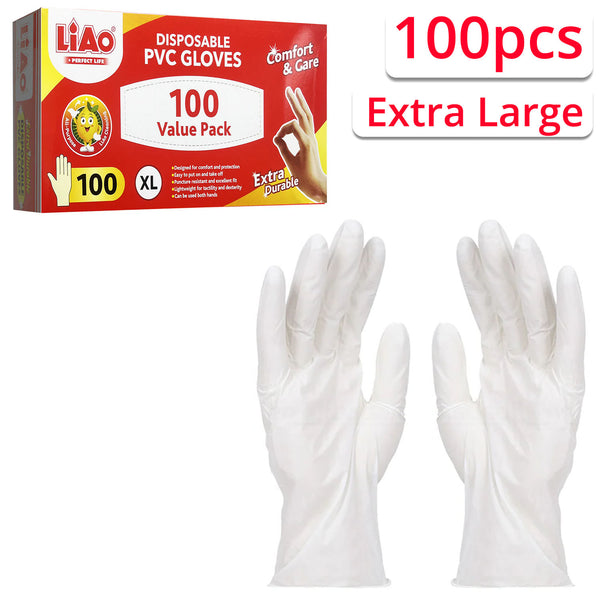 100-pcs Disposable Gloves (XL)