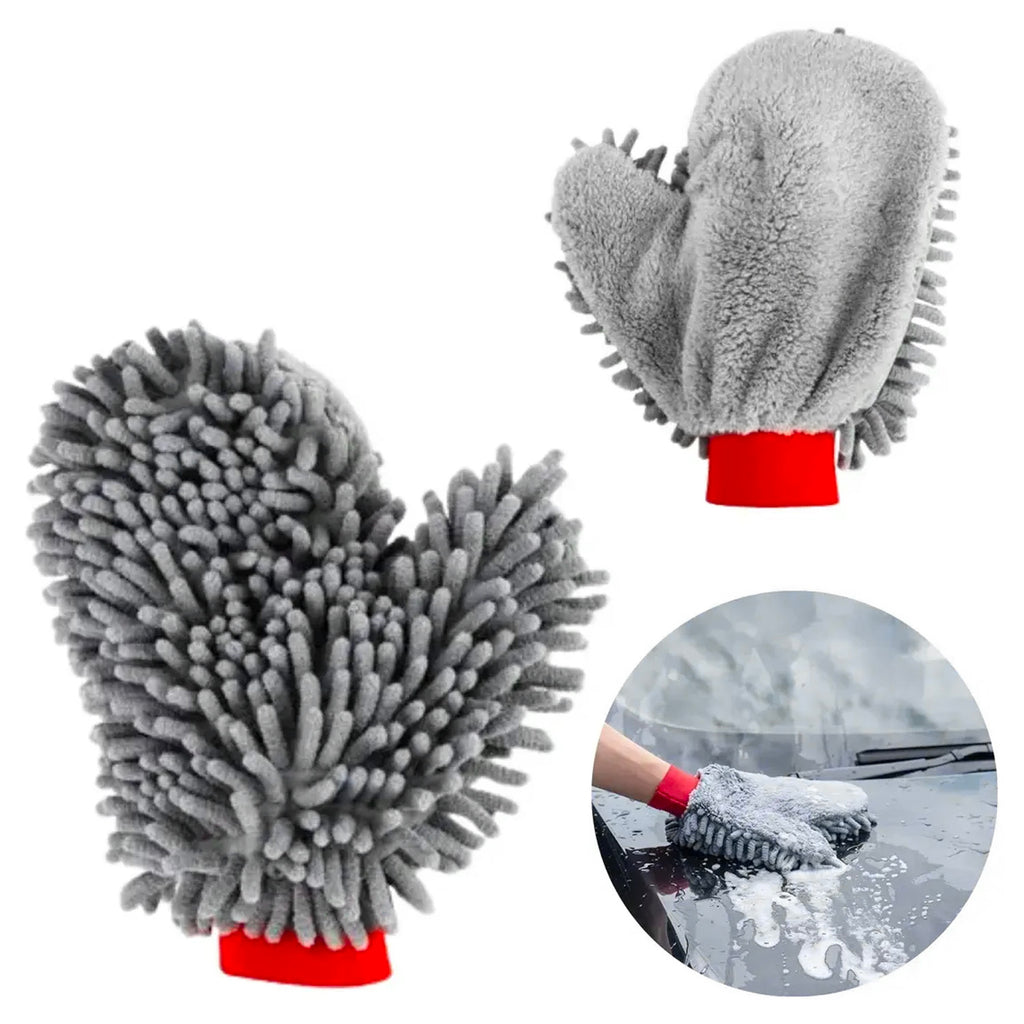 Chenille Glove - Asters Maldives