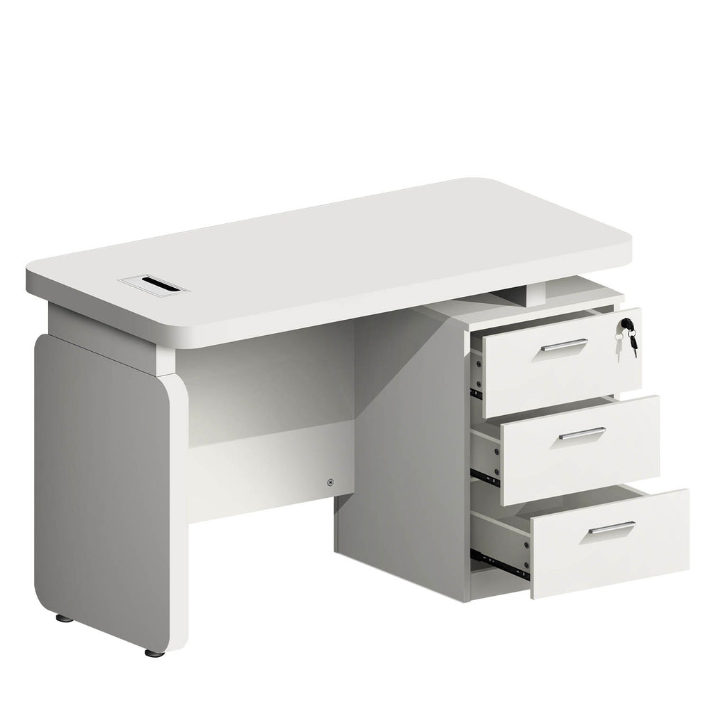 Desk with Pedestal - Asters Maldives