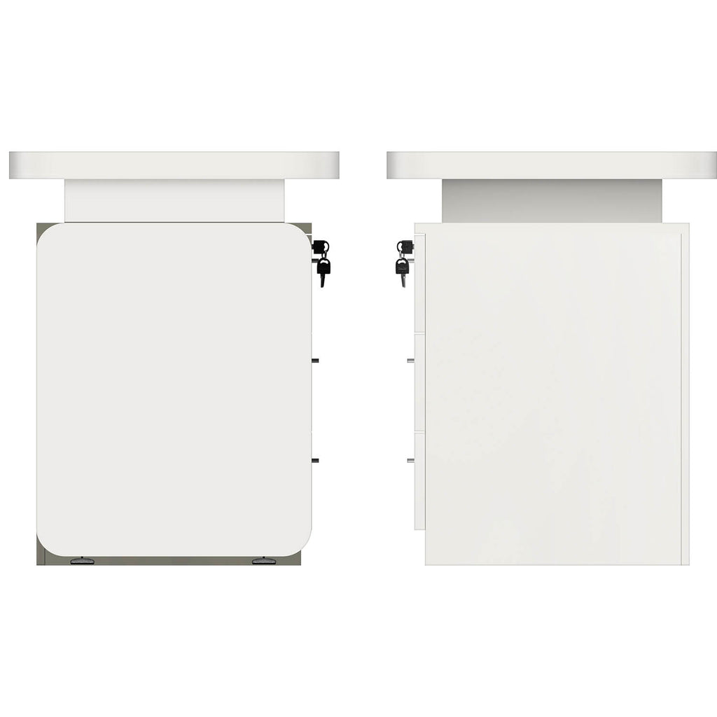 Desk with Pedestal - Asters Maldives