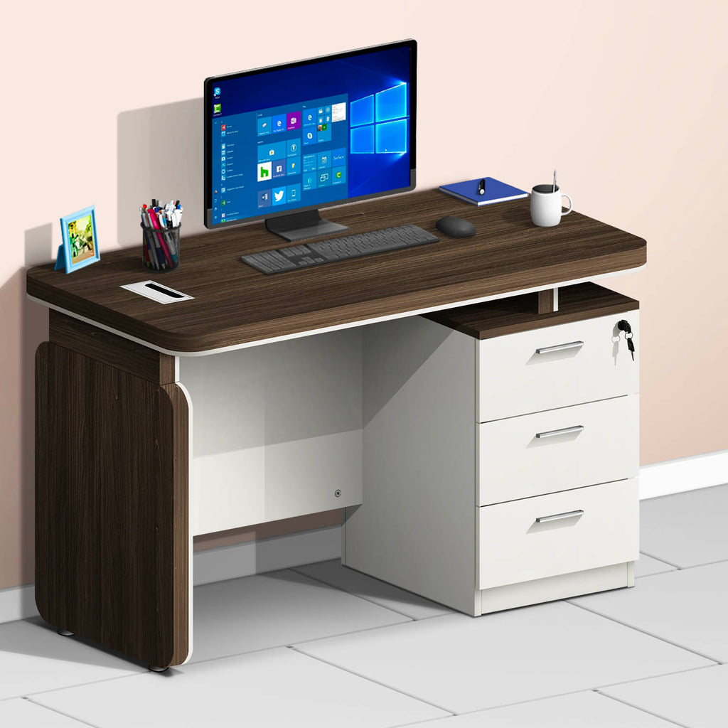 Desk with Pedestal - Asters Maldives