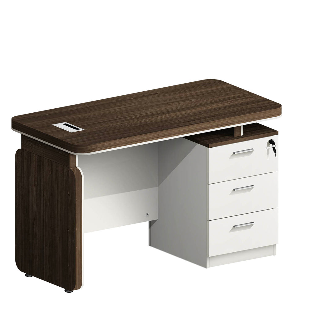 Desk with Pedestal - Asters Maldives