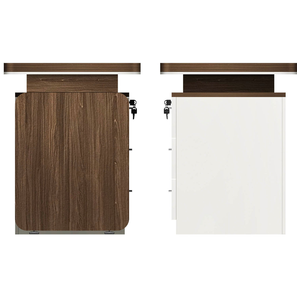 Desk with Pedestal - Asters Maldives