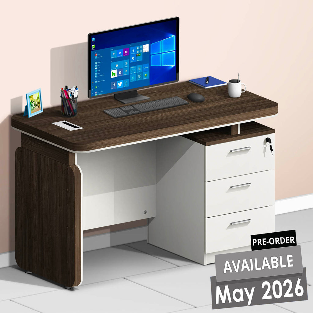Desk with Pedestal - Asters Maldives
