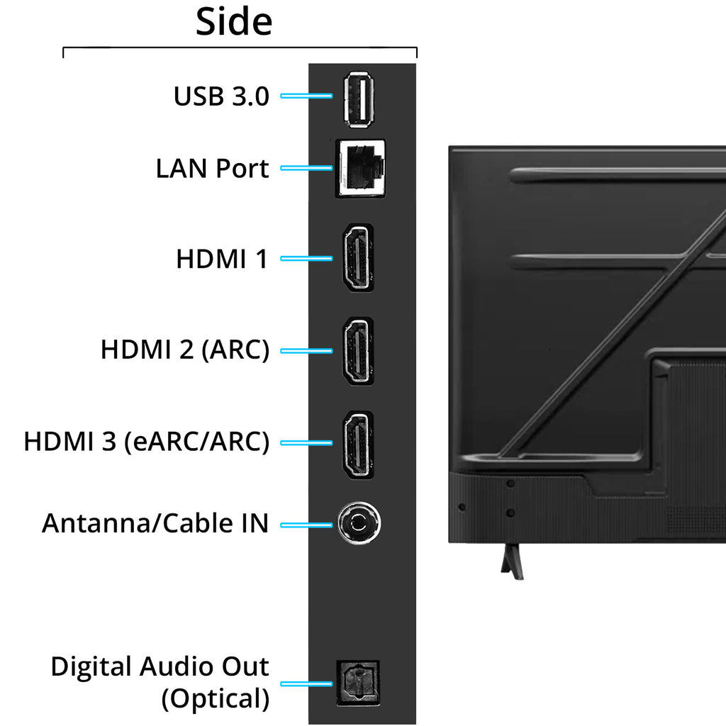 TV (4K UHD) - 50" - Asters Maldives