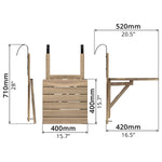 Dining Set (Balcony) - Asters Maldives