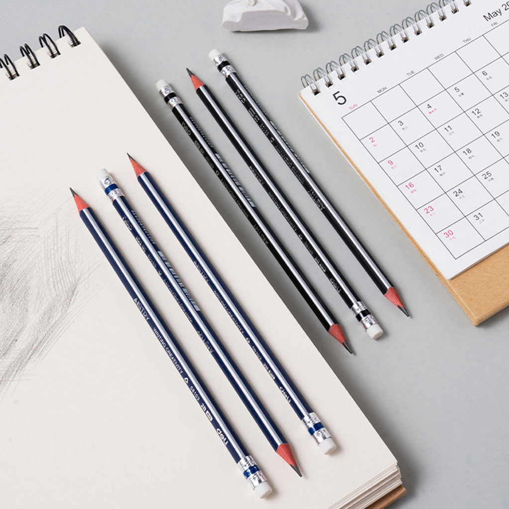 12-pcs Pencil (2B) - Asters Maldives