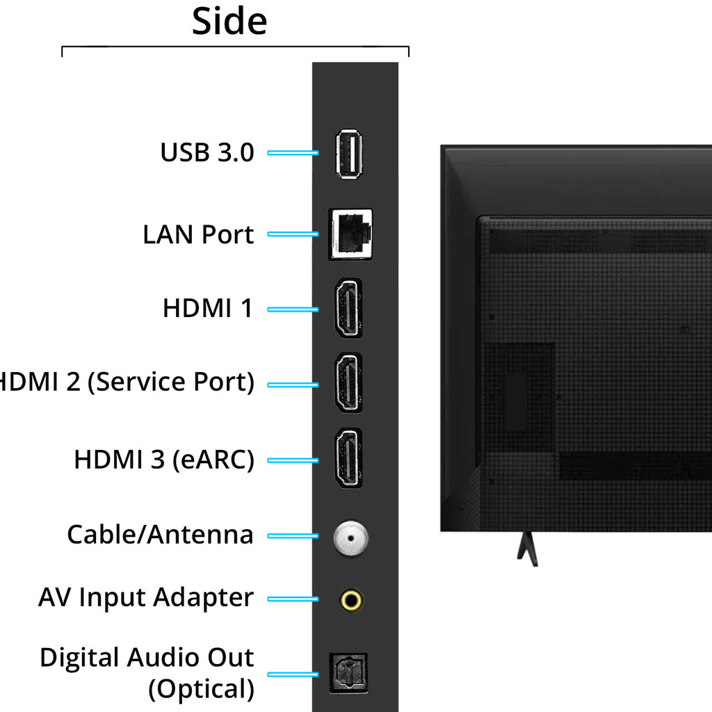 TV (4K QLED) - 65" - Asters Maldives