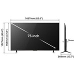 TV (4K UHD) - 75" - Asters Maldives