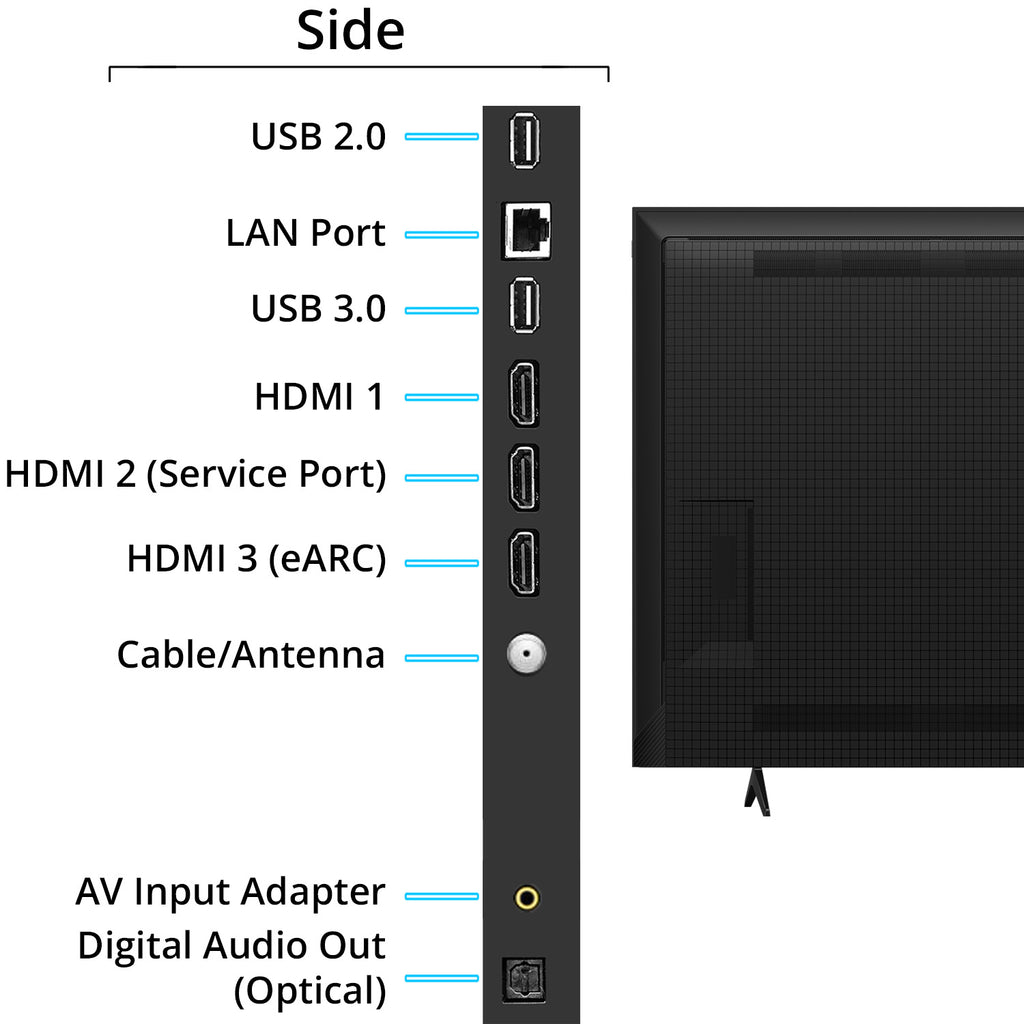 TV (4K QLED) - 85" - Asters Maldives