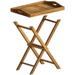 Serving Tray with Stand (60 x 40cm) - Asters Maldives