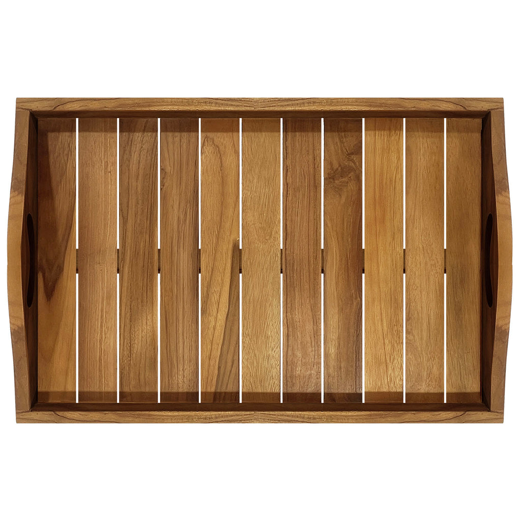 Serving Tray with Stand (60 x 40cm) - Asters Maldives