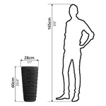 Plant Pot (Ø28 x 60cm) - Asters Maldives