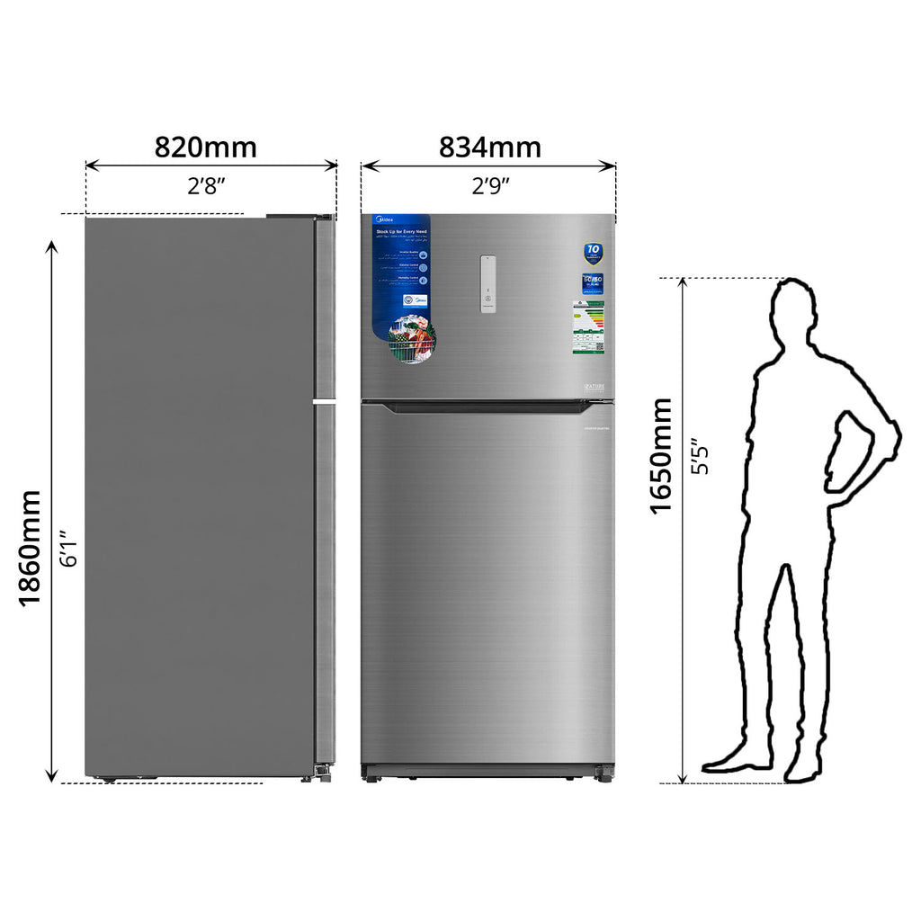 Refrigerator, Inverter (651L) - Asters Maldives