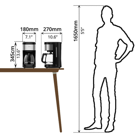 Coffee Maker (1.5L) - Asters Maldives