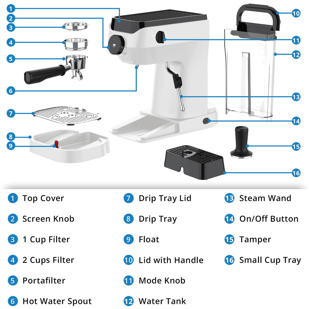 Coffee Machine (1.8L) - Asters Maldives