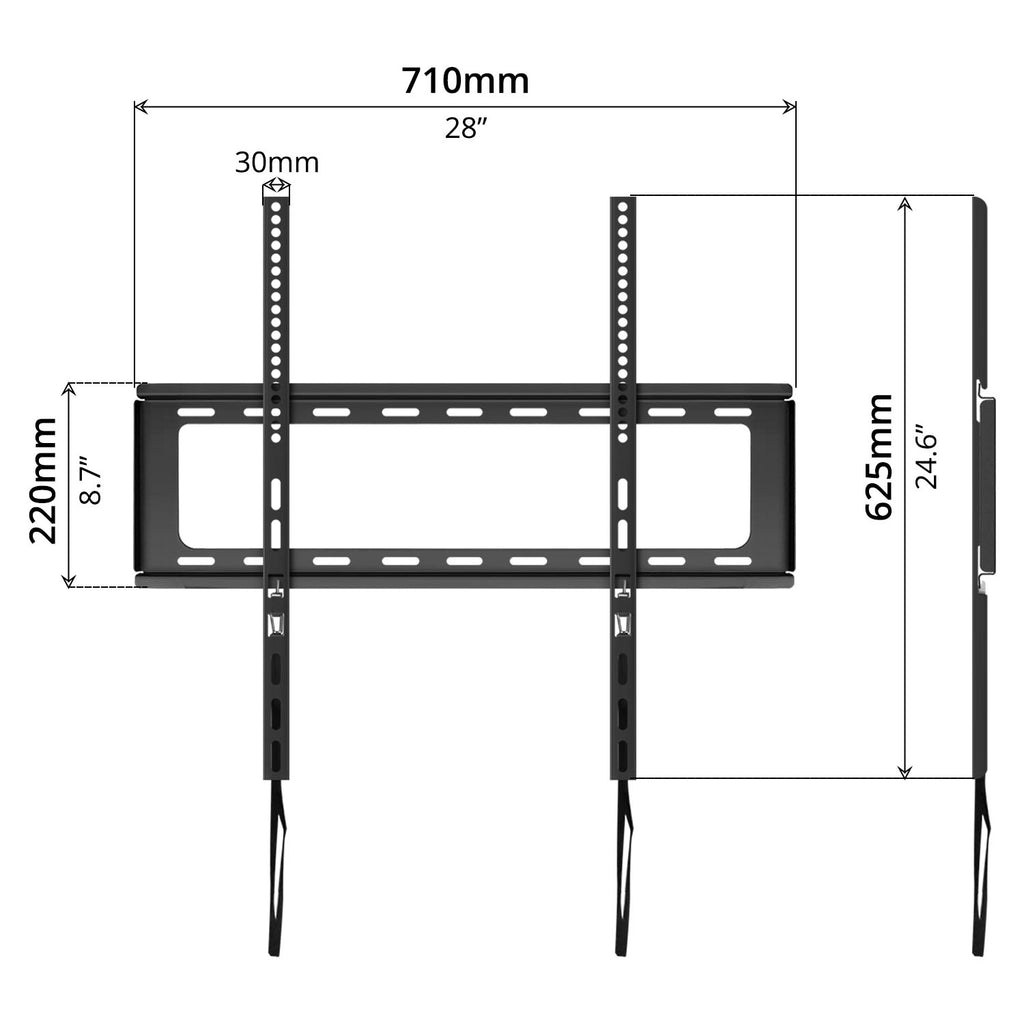 Wall Bracket (40" - 90") - Asters Maldives