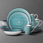 Dinnerware Set (16 PCs) - Asters Maldives