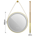 LED Mirror (Ø60cm) - Asters Maldives