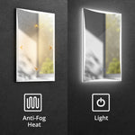 LED Mirror (50 x 70cm) - Asters Maldives