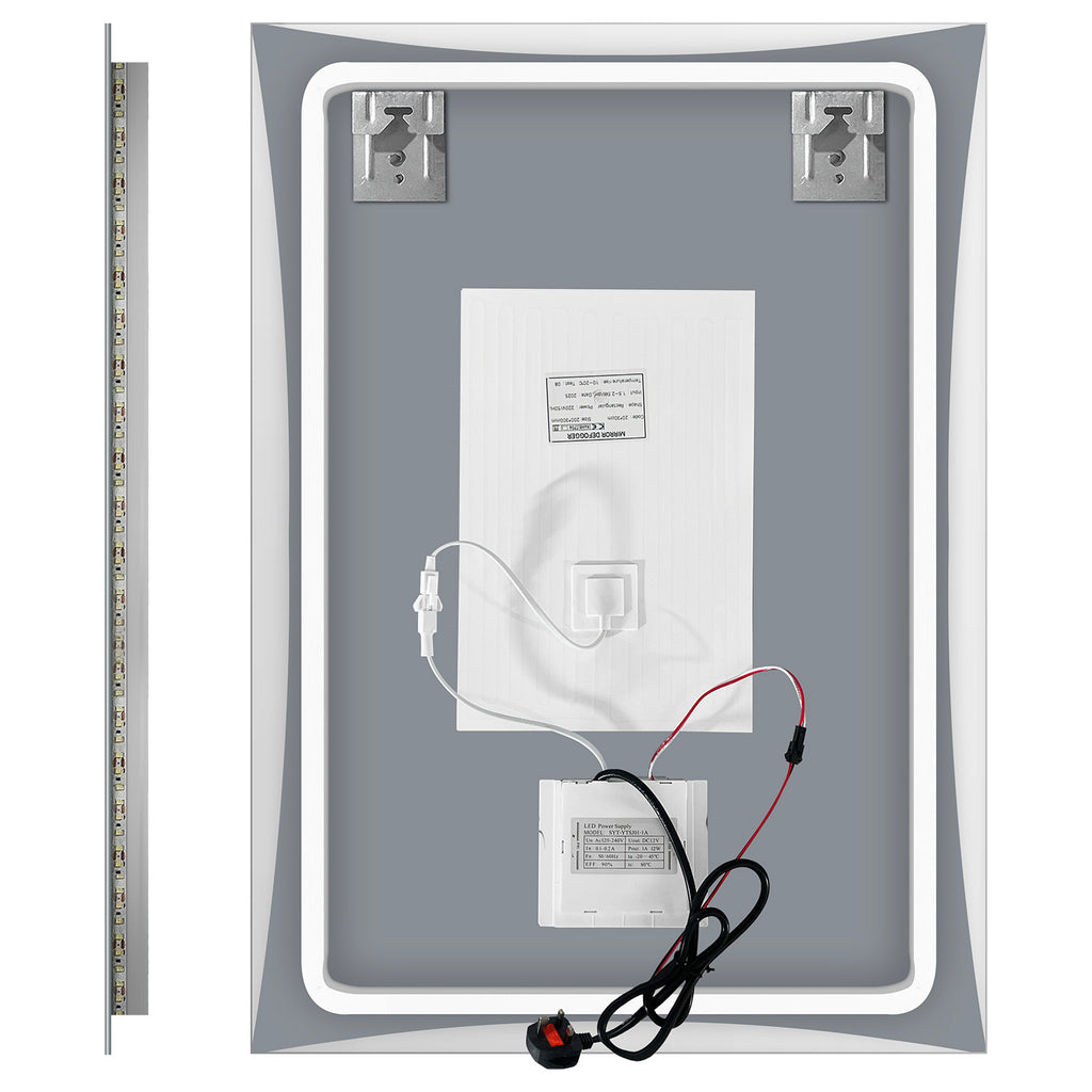 LED Mirror (50 x 70cm) - Asters Maldives