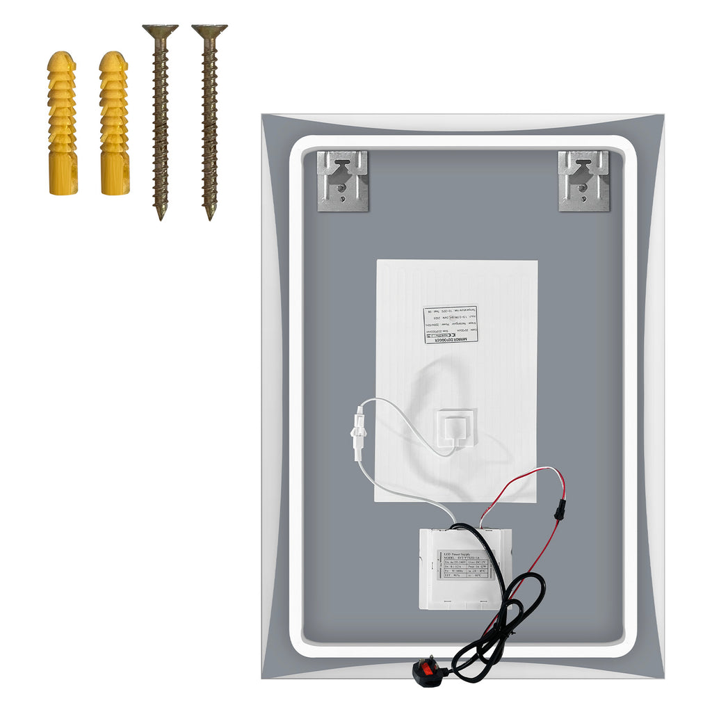 LED Mirror (50 x 70cm) - Asters Maldives