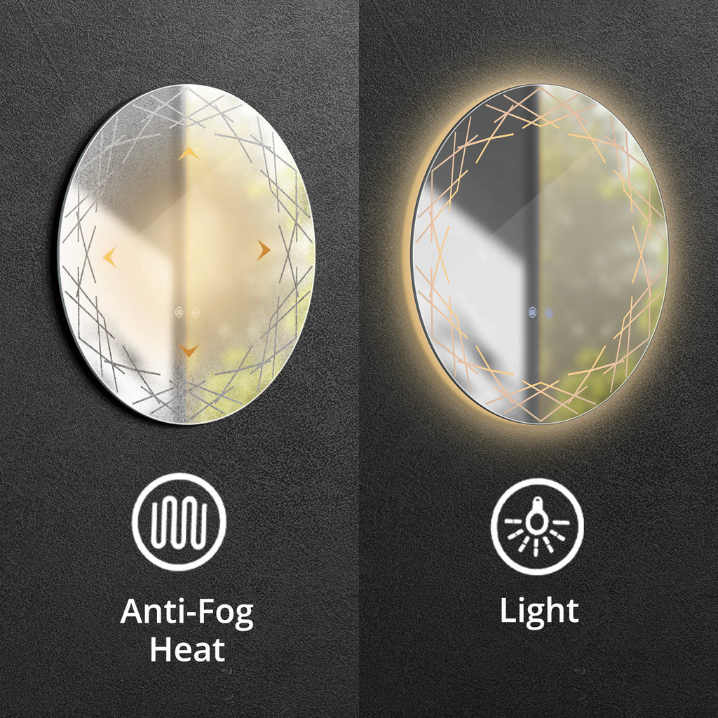 LED Mirror (Ø60cm) - Asters Maldives