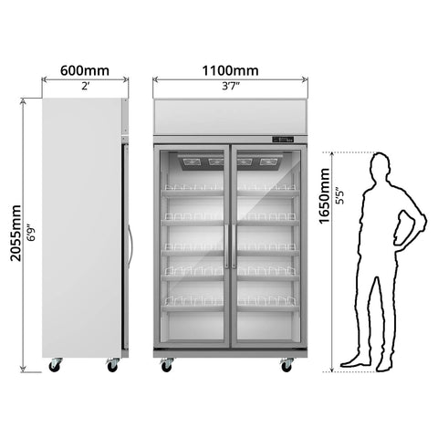 Display Fridge (800L) - Asters Maldives