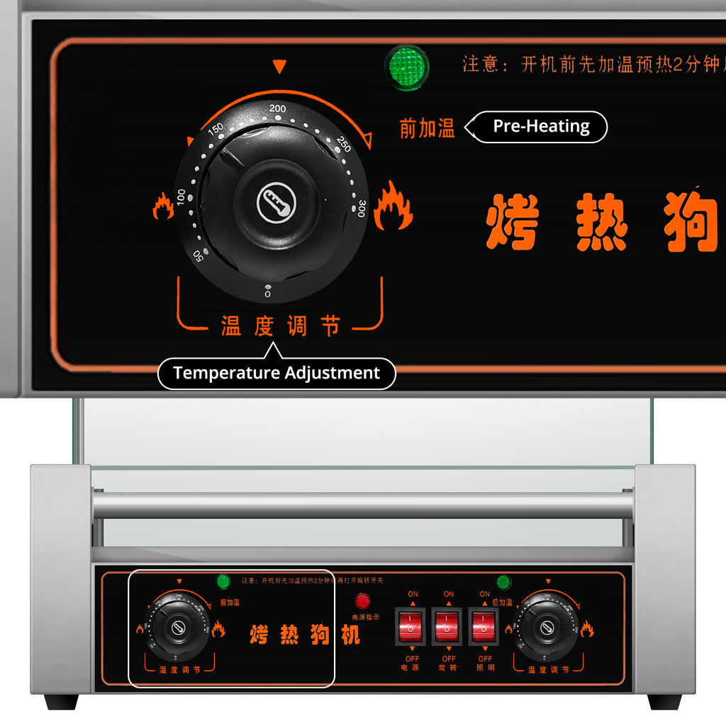 Hotdog Griller (7-Roller) - Asters Maldives