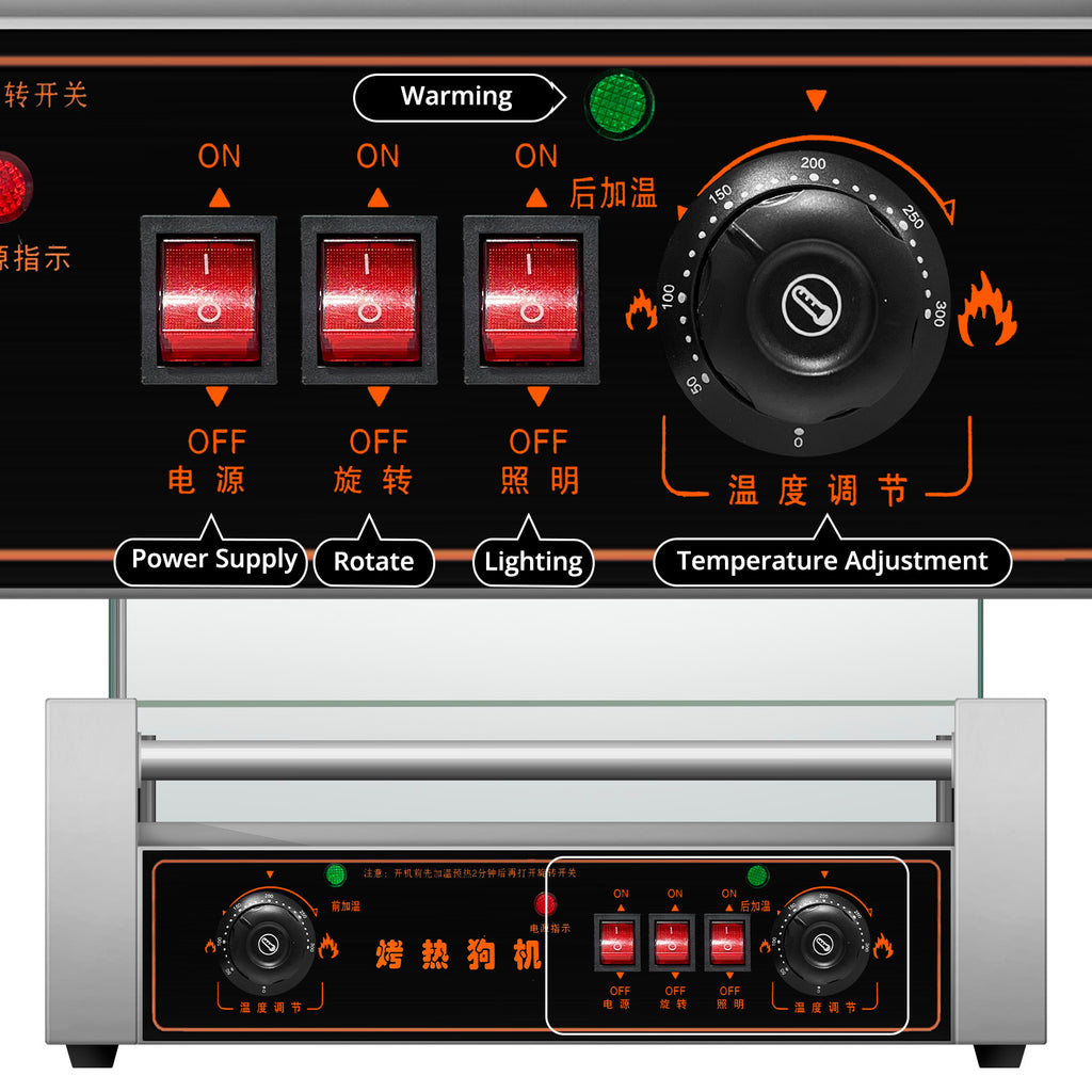 Hotdog Griller (7-Roller) - Asters Maldives