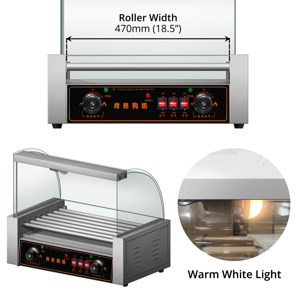 Hotdog Griller (7-Roller) - Asters Maldives