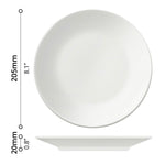 6-pcs Dinner Plate (Ø8") - Asters Maldives