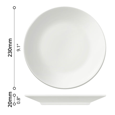 6-pcs Dinner Plate (Ø9")