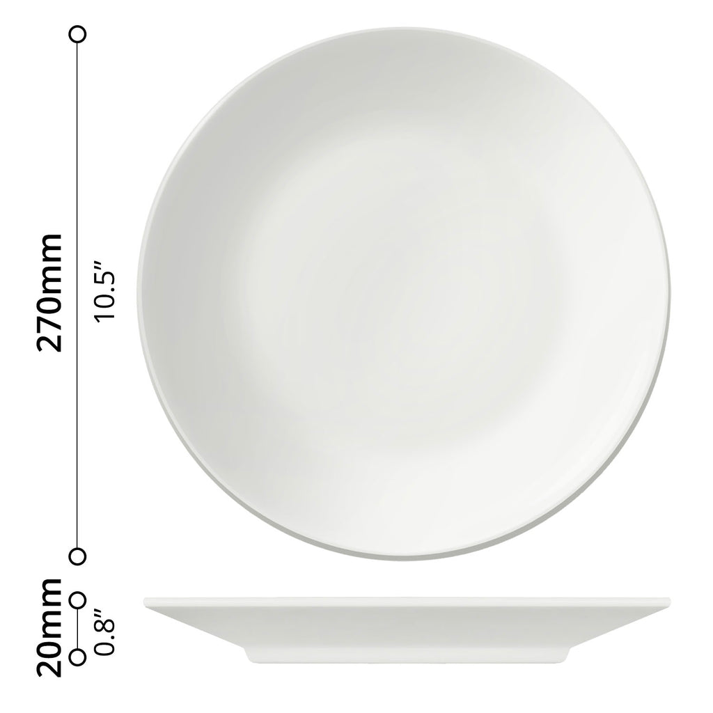 6-pcs Dinner Plate (Ø10.5") - Asters Maldives