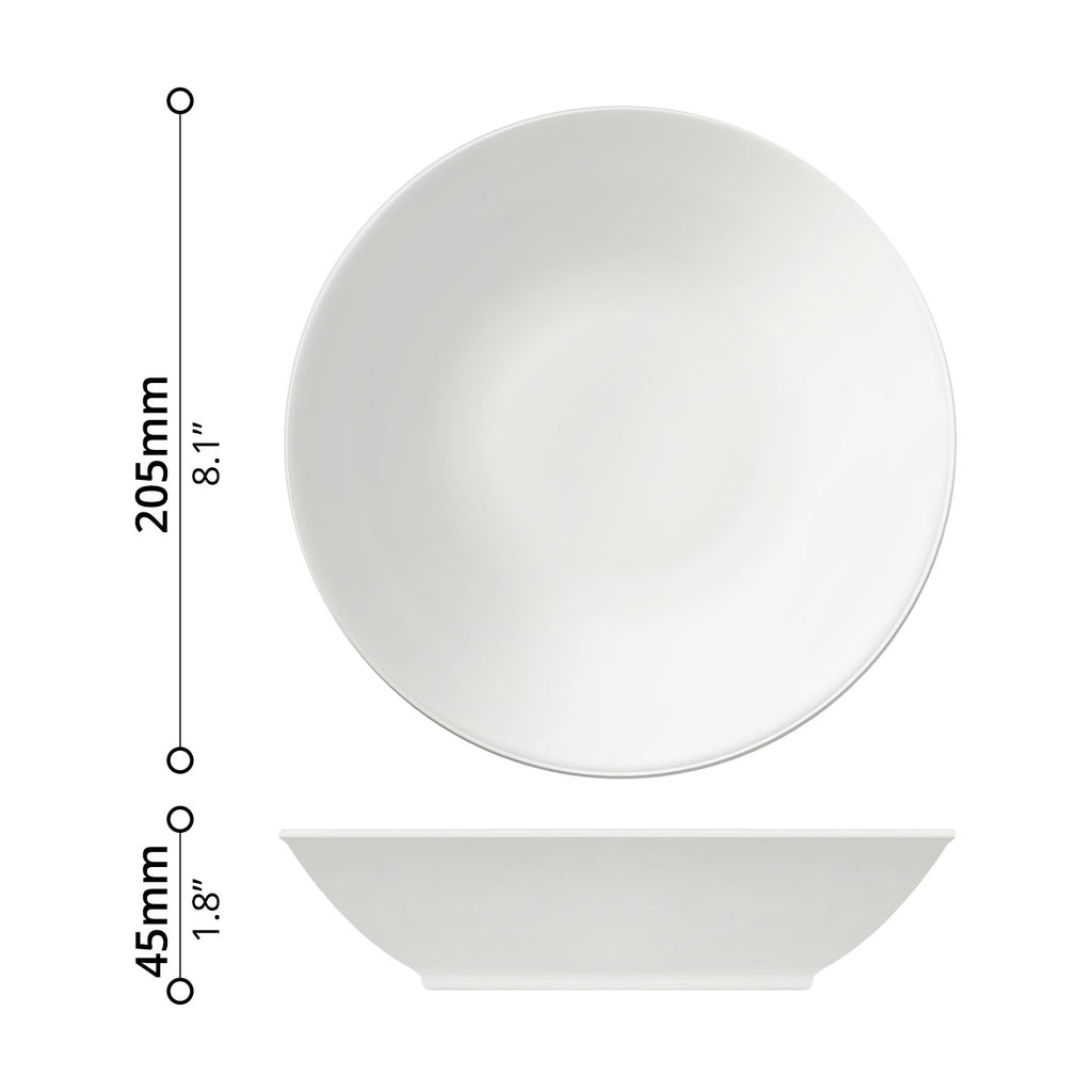 6-pcs Soup Plate (Ø8") - Asters Maldives