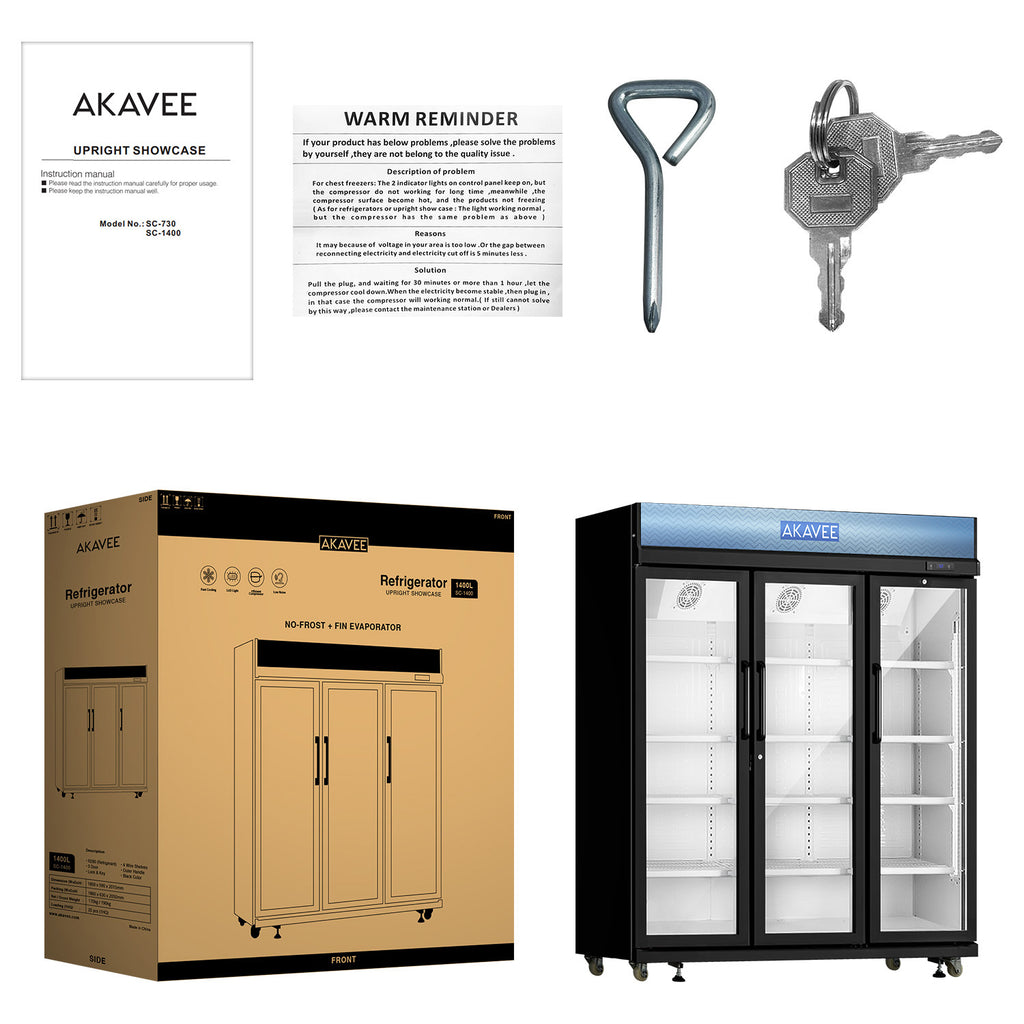 Display Fridge (1400L) - Asters Maldives