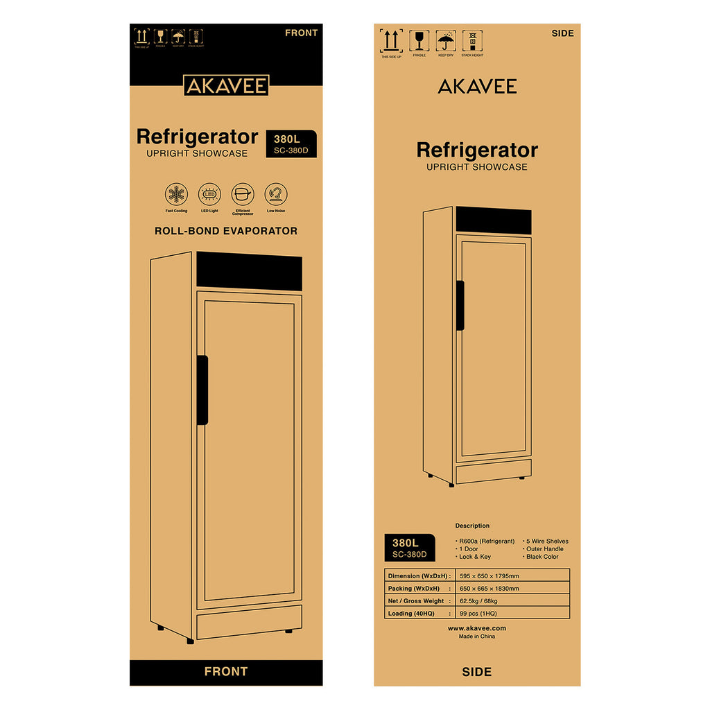 Display Fridge (380L) - Asters Maldives